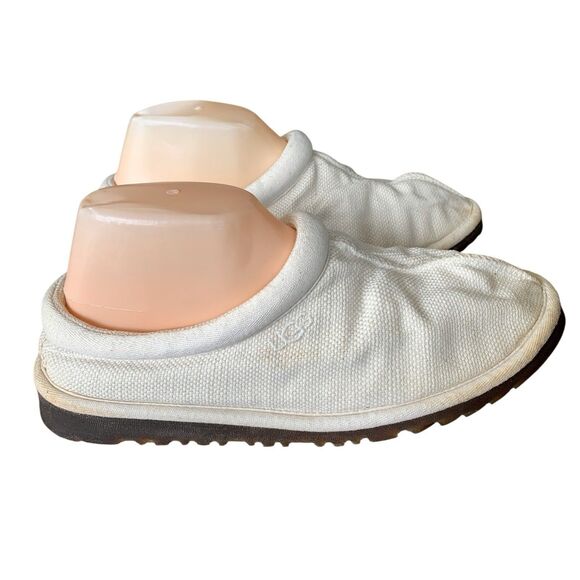 UGG Tasman Men's Slippers Slip On Comfort Mule Outdoors 1123691 Cream Size 9 - Picture 4 of 13